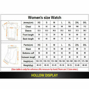 Completo Ciclismo Donna Jayco Alula Maglia a Maniche Corte e Salopette Bici da - immagine 2