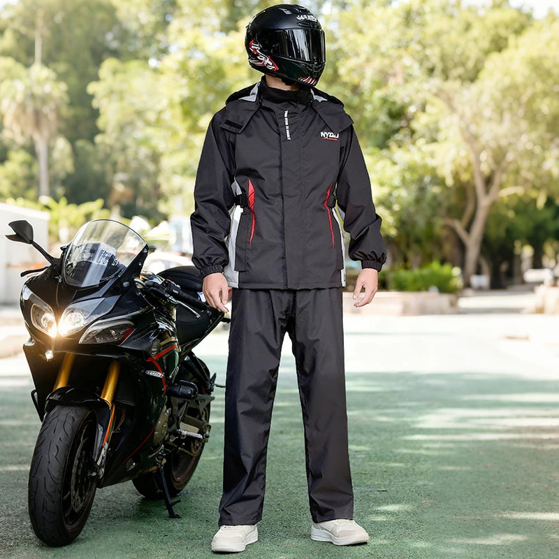 Impermeabile da motociclista e traspirante - immagine 8