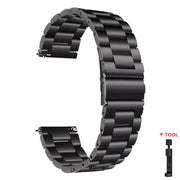 Cinturino Acciaio Inossidabile 20mm/22mm – Compatibile Samsung Galaxy Watch, Huawei GT, Amazfit - Campeda