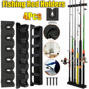 Supporti per canna da pesca Supporto asta verticale a 6 canne palo modulare - immagine 2