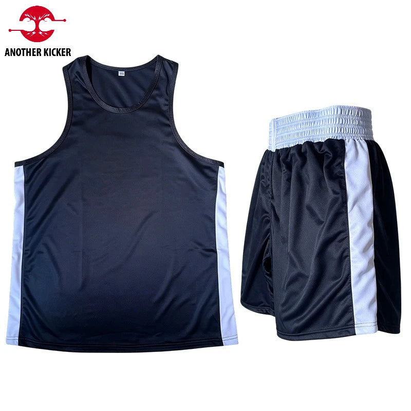 Pantaloncini Muay Thai ad Asciugatura Rapida Abbigliamento da Boxe per Uomini - immagine 14
