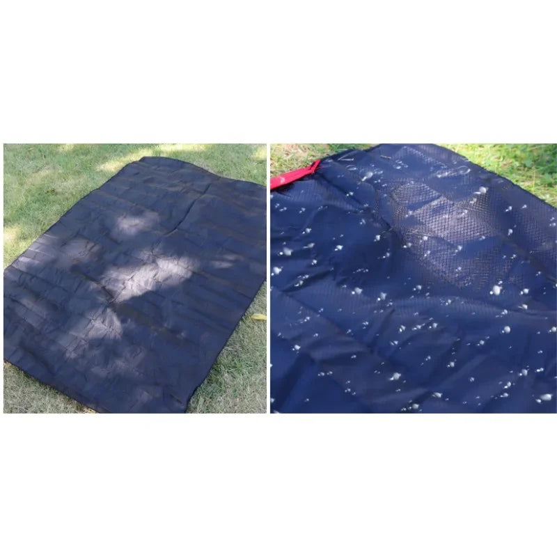 Coperta Picnic Ultraleggera Impermeabile – Telo Campeggio Pieghevole Tascabile per Spiaggia, Trekking e Outdoor - Campeda