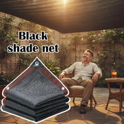 Telo Ombreggiante Nero in Rete – Occhielli Parasole per Piante da Giardino - immagine 3