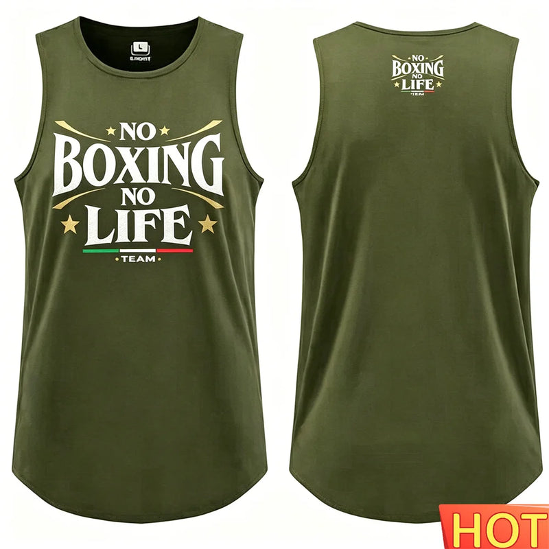 Canotte da uomo estive gilet boxe casual - immagine 12