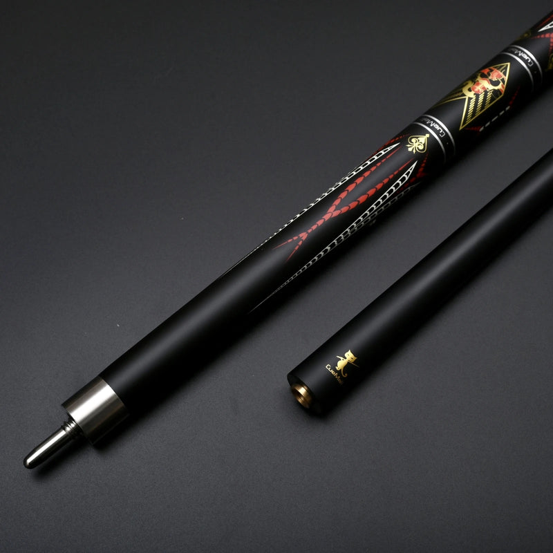 Stecca da Biliardo 58” in Fibra di Carbonio – Punta 12,5 mm Low Deflection con Giunto Rapido - Campeda