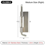 2 Pezzi CL225 Perno a Molla in Acciaio Inox 304 Argento - immagine 8