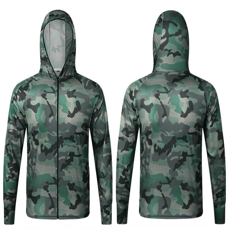 Abbigliamento Estivo da Uomo Mimetico con Protezione Solare - immagine 3
