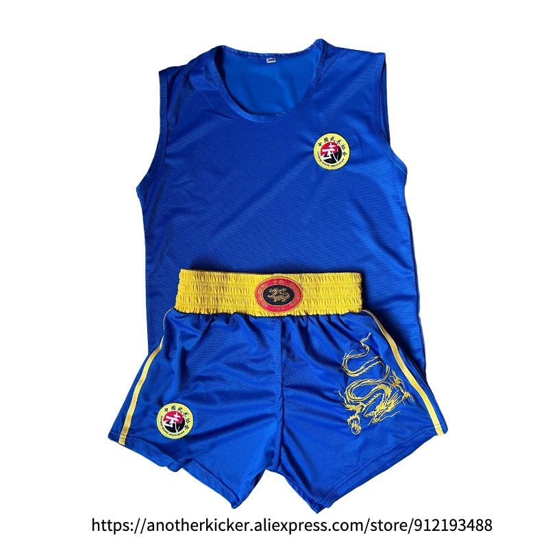 Pantaloncini Muay Thai ad Asciugatura Rapida Abbigliamento da Boxe per Uomini - immagine 10