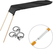 Tenda Parasole per Kayak – Copertura Anti UV e Pioggia con Struttura Pieghevole - Campeda