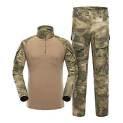 Abiti uniformi tattici Milit Tuta mimetica da esterno Camicie caccia Pantaloni - FXL S - immagine 25