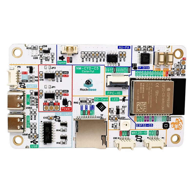 Scheda AI Smart Edge NM-CYD-C5 Colorata con Agente ESP-Claw per Dispositivi IoT - immagine 5
