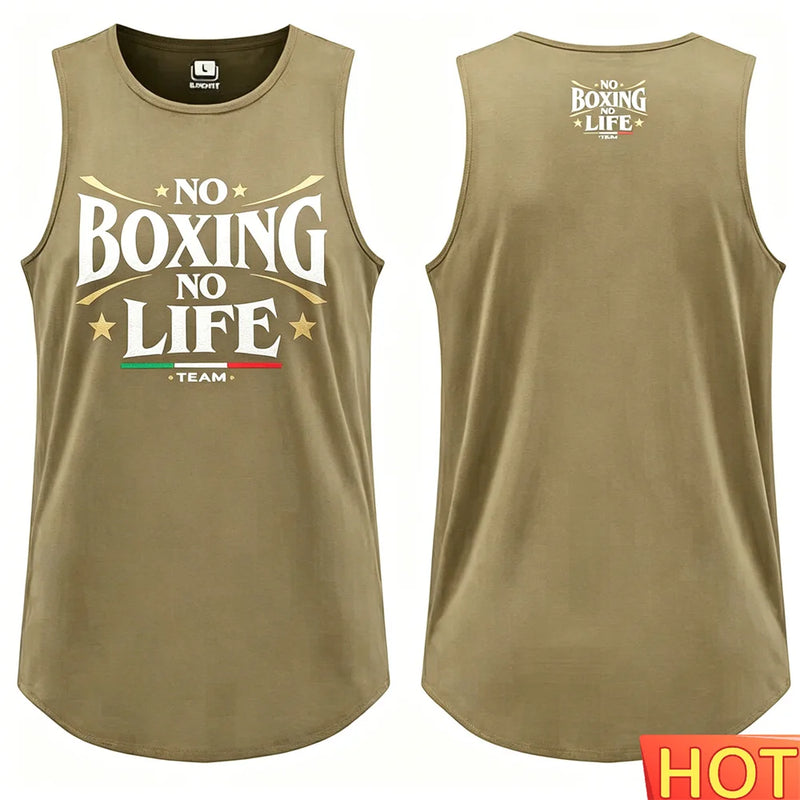 Canotte da uomo estive gilet boxe casual - immagine 11