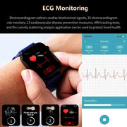 AI Diagnosi Lipidi nel sangue Acido urico Test di composizione corporea Smart Watch - immagine 7