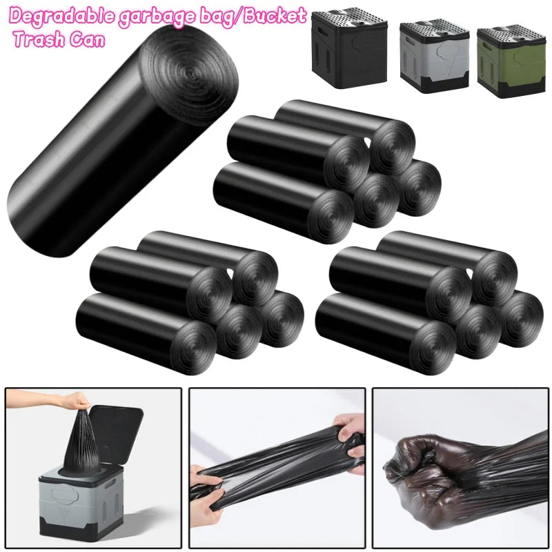 Sacchetti WC Portatile Biodegradabili – 1-8 Rotoli per Toilette da Campeggio, Auto & Emergenza - Campeda