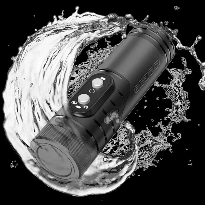 Action Cam 4K WiFi Impermeabile – Mini Bodycam per Moto, Bici e Sport Estremi