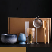 6 pezzi/set ciotola Matcha in stile giapponese cucchiaio