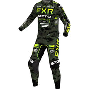 Kit Motocross FXR 2025 – Completo Maglia + Pantaloni Enduro MX, Set Abbigliamento Moto Off-Road Unisex - Campeda