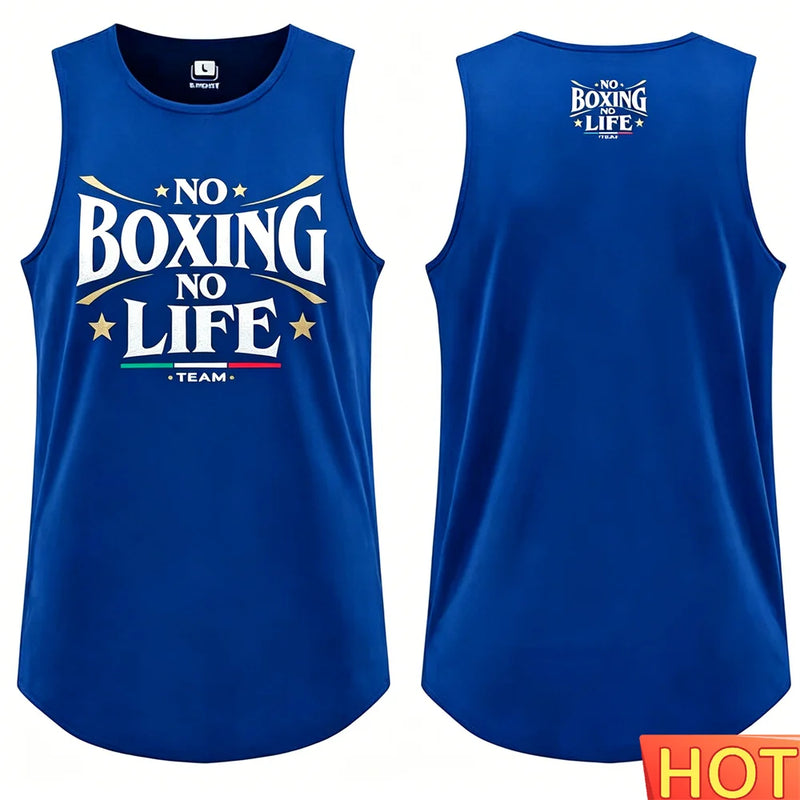 Canotte da uomo estive gilet boxe casual - immagine 8