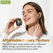 Auricolari Traduttori AI HTC NE72 TWS Open-Ear Cuffie Wireless Bluetooth 6.0 - immagine 2