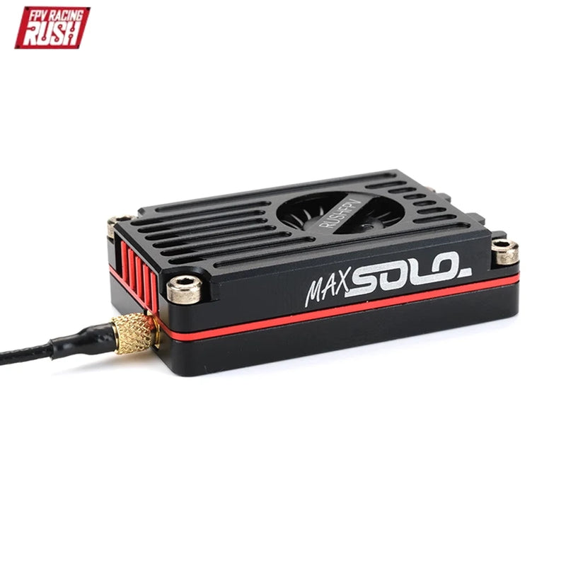 RUSHFPV Rush FPV MAX SOLO Trasmettitore video VTX da 5,8 GHz 2,5 W 48CH/37CH con antenna per droni ad ala fissa RC FPV a lungo raggio
