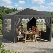 Gazebo LOEFME 3x4m per Esterni Ideale Giardino Fai-da-te - immagine 4