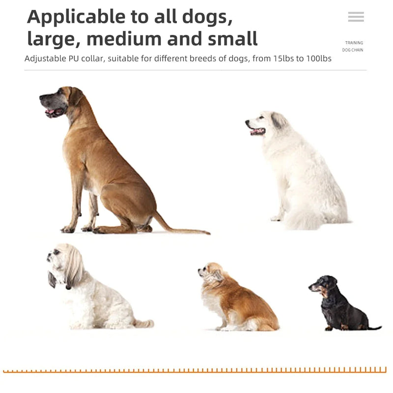 Collare di addestramento per cani ricaricabile Collari beeper da caccia elettrici e - immagine 7