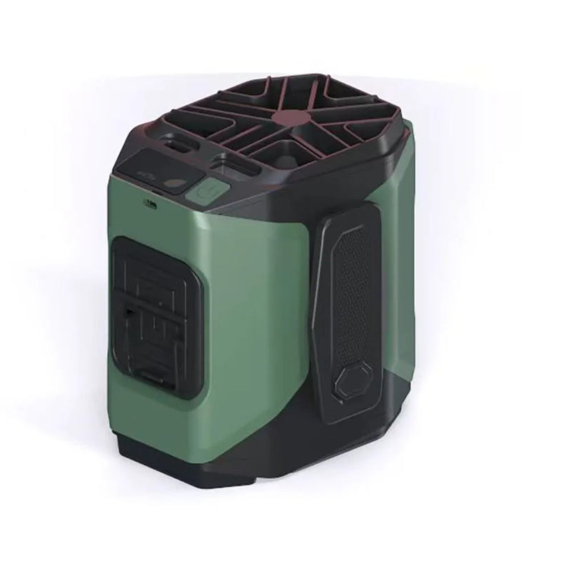 Ventilatore Portatile 20000mAh con LED – Mini Fan da Collo Ricaricabile per Outdoor & Emergenze