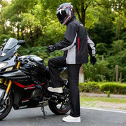 Impermeabile da motociclista e traspirante