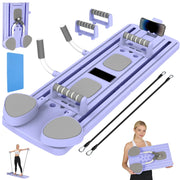 Tavola Fitness Multifunzionale per Pilates con Rimbalzo Automatico
