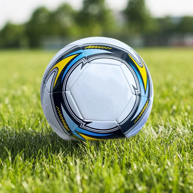 Pallone da Calcio Misura 5 in PVC Antiscivolo – Cucito a Macchina per Allenamento e Partite - Campeda