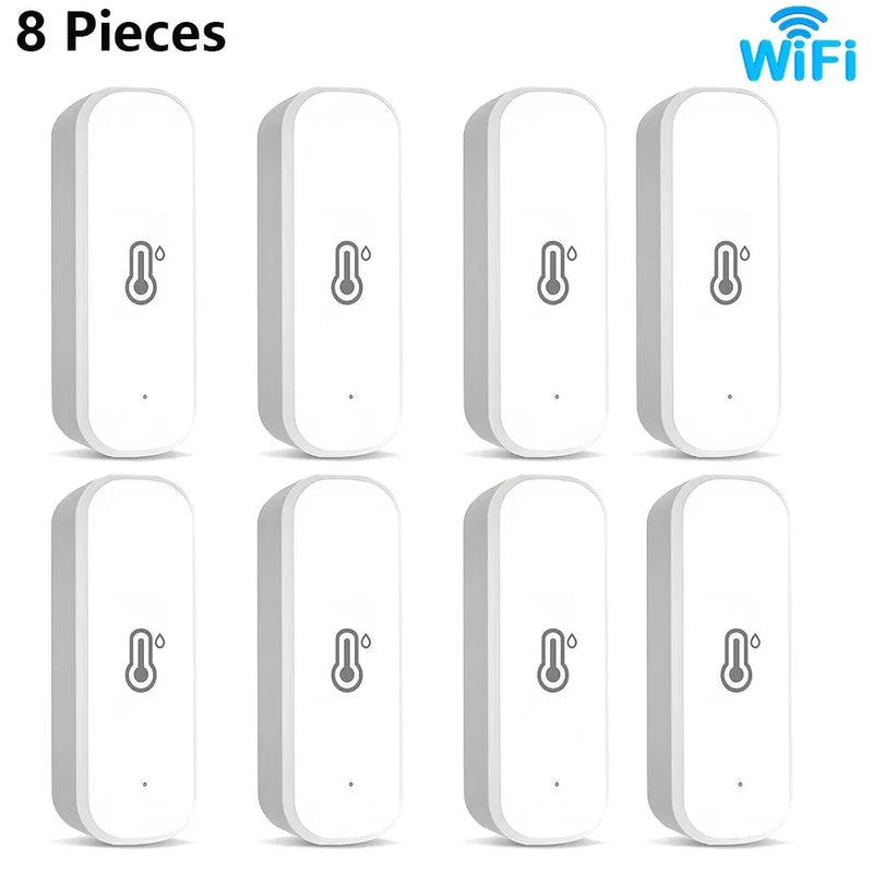 Tuya Smart WIFI Sensore di umidità della temperatura APP Monitor remoto per Smart Home Smart Life Funziona con Alexa Google Assistant