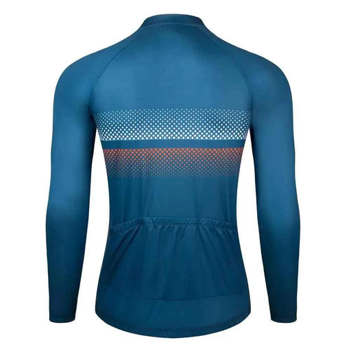 Maglia da ciclismo della squadra primavera/autunno maniche lunghe uomo camicia