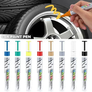 Pennarello Ritocco Auto Antigraffio – Penna Vernice Impermeabile per Carrozzeria e Pneumatici, Riparazione Graffi Nero Bianco Rosso Argento - Campeda