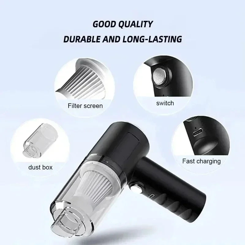 Aspirapolvere Xiaomi 2900000 PA 120w Wireless Super Alta Potente Bagnato Asciutto - immagine 5