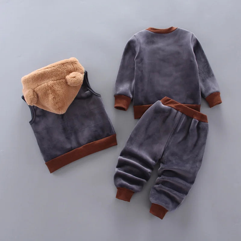 Set di abbigliamento invernale per bambini autunnale - immagine 5