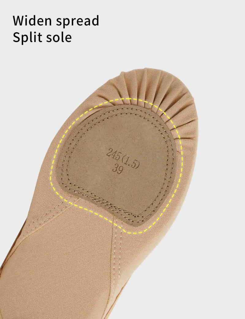 Scarpe da Balletto Professionali Donna Ultra Elastiche – Ultraleggere con Suola Morbida Antiscivolo