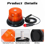 Auto Camion Tetto Top Spia Emergenza LED Luce Stroboscopica Lampeggiante - immagine 2