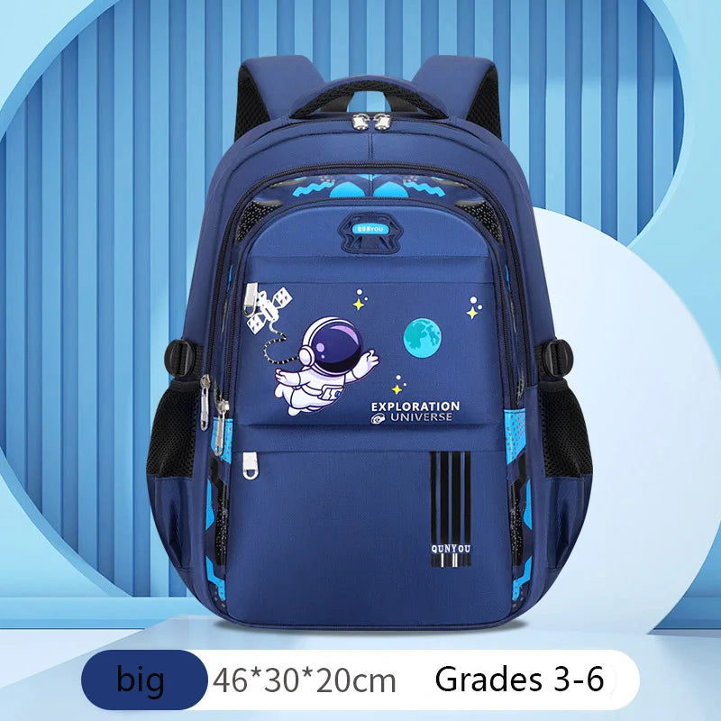 Zaino per bambini Borse da scuola ragazzi astronauta Borsa libri primaria - immagine 12