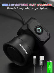 5 modalità clacson per bicicletta mountain bike mini batteria campanello bici - immagine 7