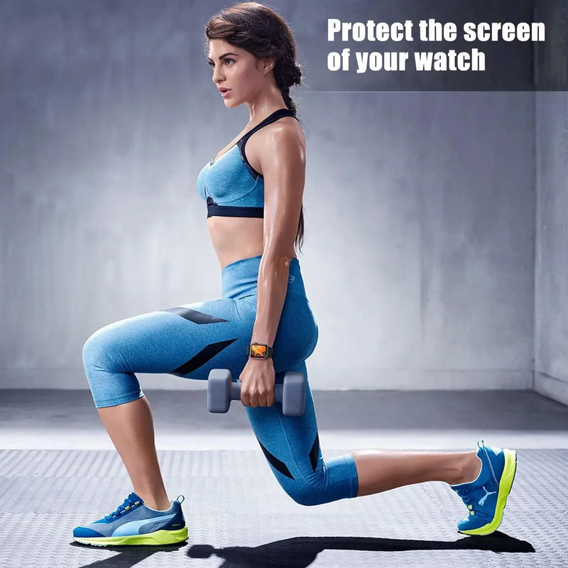 5PCS Pellicola protettiva per Apple Watch Protezione schermo 49mm Accessori 40mm 44mm 45mm 41mm Serie 10 46mm 42mm 9 8 7 Se Ultra 2