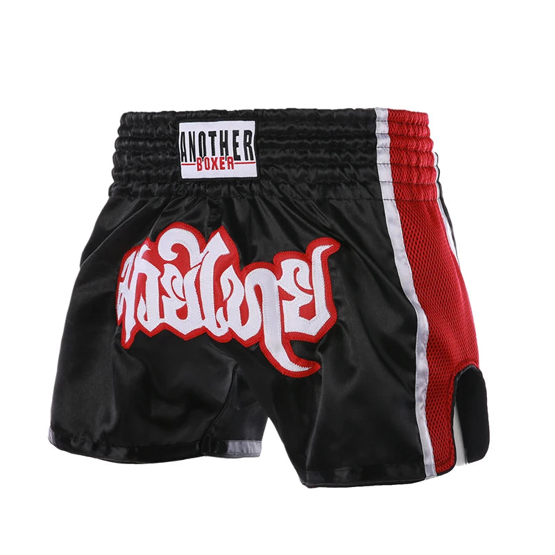 Pantaloncini Muay Thai per Uomo Donna e Bambino Abbigliamento da Palestra - immagine 13