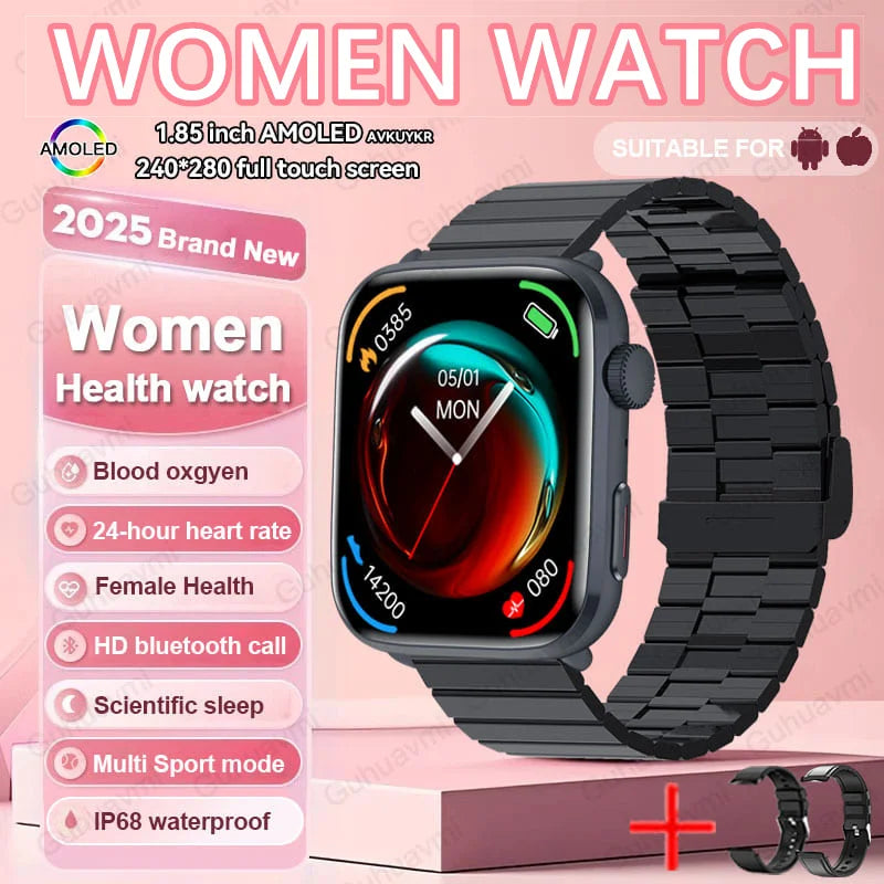 nuove donne uomini AI Smart diagnosi orologio HRV PPG pressione sanguigna - immagine 19