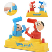 Hammer Battle Toys, Mini children's Head bussare Little Man Fighting Table Games forme di cartoni animati carini, regali giocattolo per ragazzi e ragazze