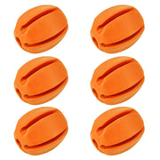 6 pezzi porta canna da pesca in silicone cinghie a sfera 5 fori - immagine 12