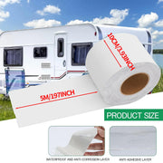 Nastro sigillante per camper impermeabile bianco - Width 10cm - immagine 2