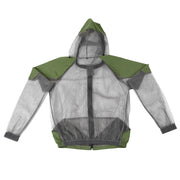 Outdoor Mosquito Repellent Suit Bug Jacket Mesh abiti con cappuccio pesca giacca da - immagine 4