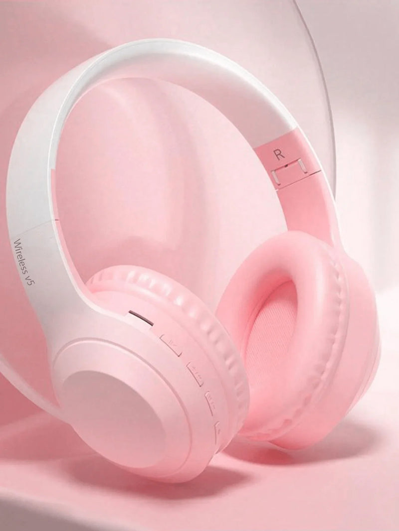 Auricolari da gioco con cancellazione del rumore montati sulla testa Bluetooth 5.3 senza fili con suono surround stereoscopico ad alta fedeltà