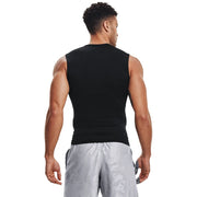 Canotta a compressione uomo SONECHOKI – maglia palestra senza maniche, traspirante e ad asciugatura rapida, fitness bodybuilding - Campeda