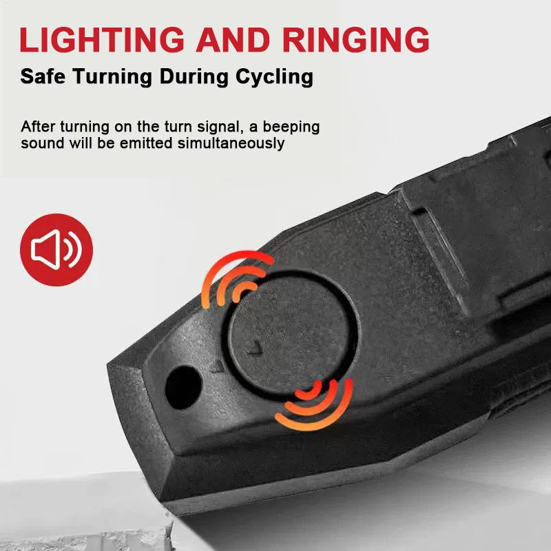 Indicatori di direzione Luci posteriori per bici Telecomando senza fili Indicatore - immagine 3