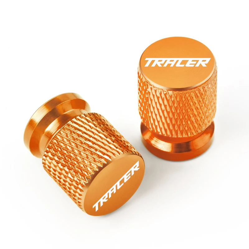 Tappi Valvole Pneumatici Moto Yamaha (2 Pezzi) – Copri Valvola CNC in Alluminio per MT07 MT09 Tracer 700/900 GT